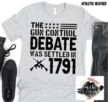 Load image into Gallery viewer, The Gun Control Debate shirt
