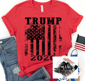 Trump 2020 Flag Shirt