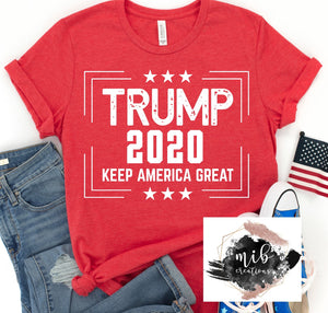 Trump 2020 Keep America Great Shirt